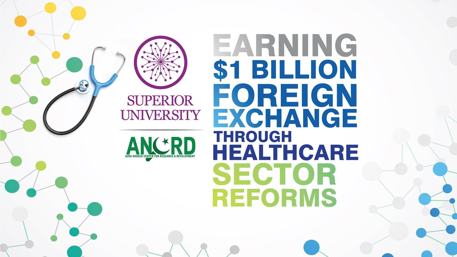 Earning $1 Billion Foreign Exchange through Healthcare